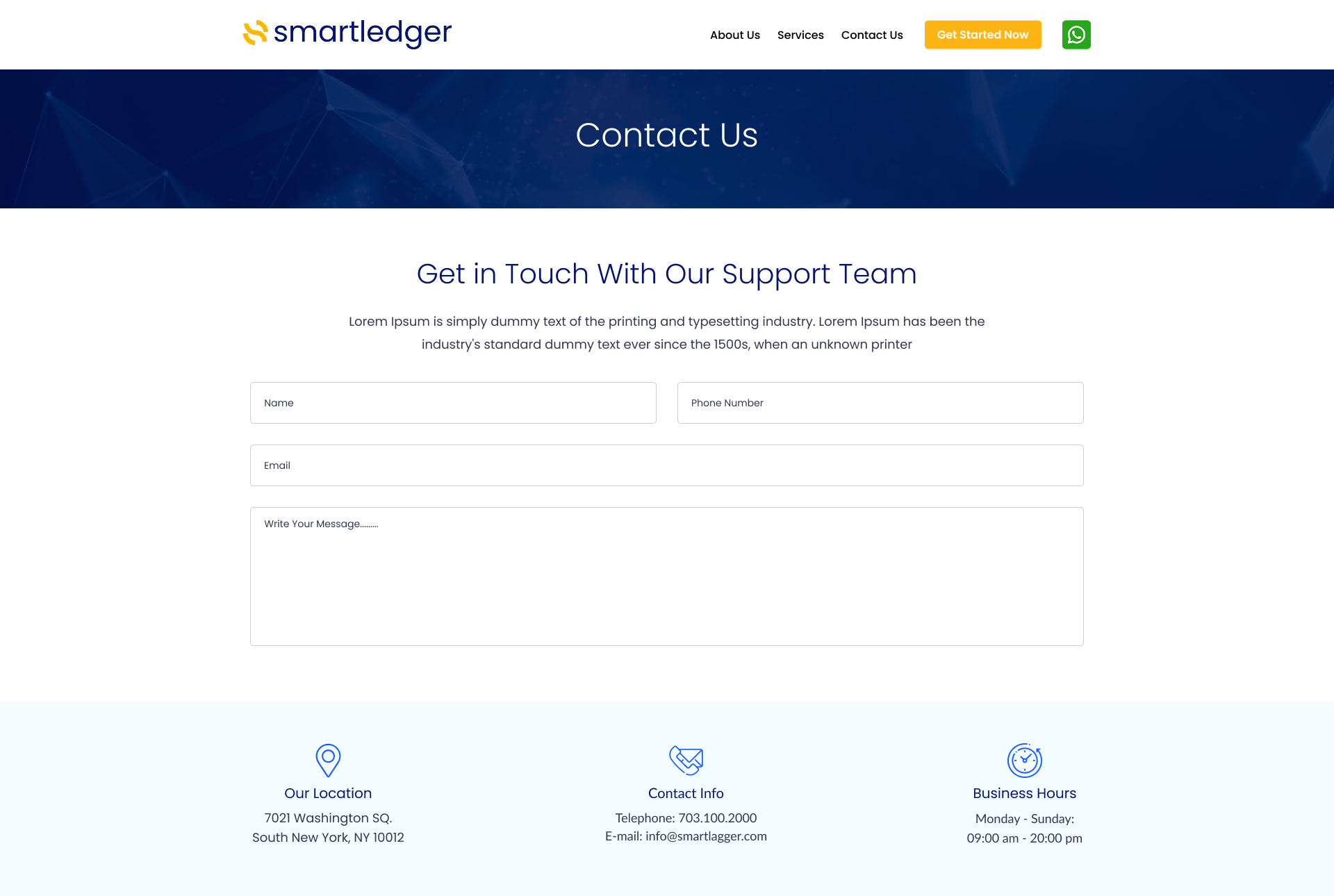 SmartLedger banner