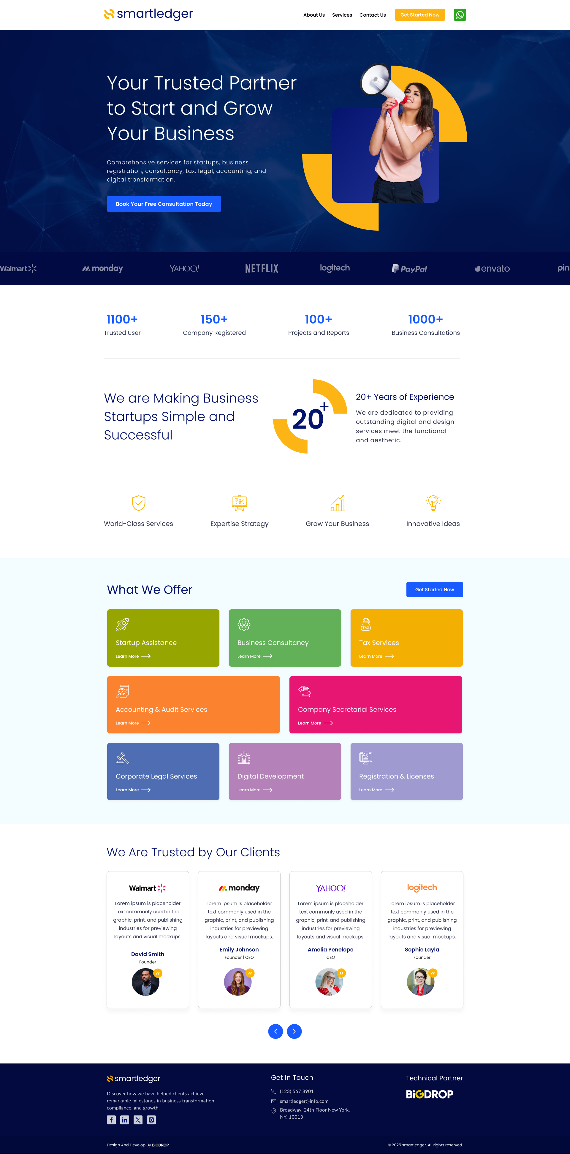 SmartLedger desktop experience